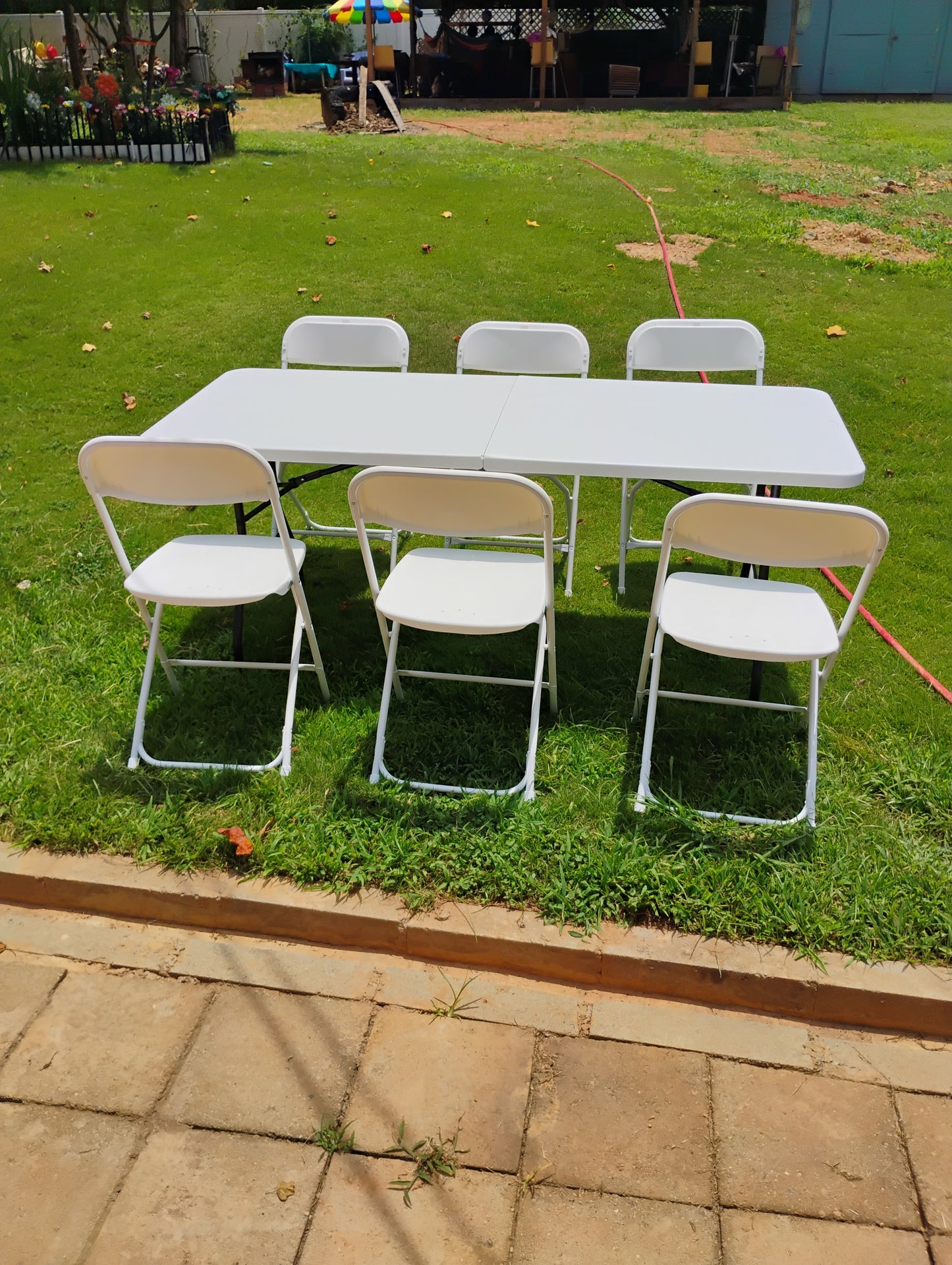 ✅ 6ft Rectangle Table Rental – Charlotte NC