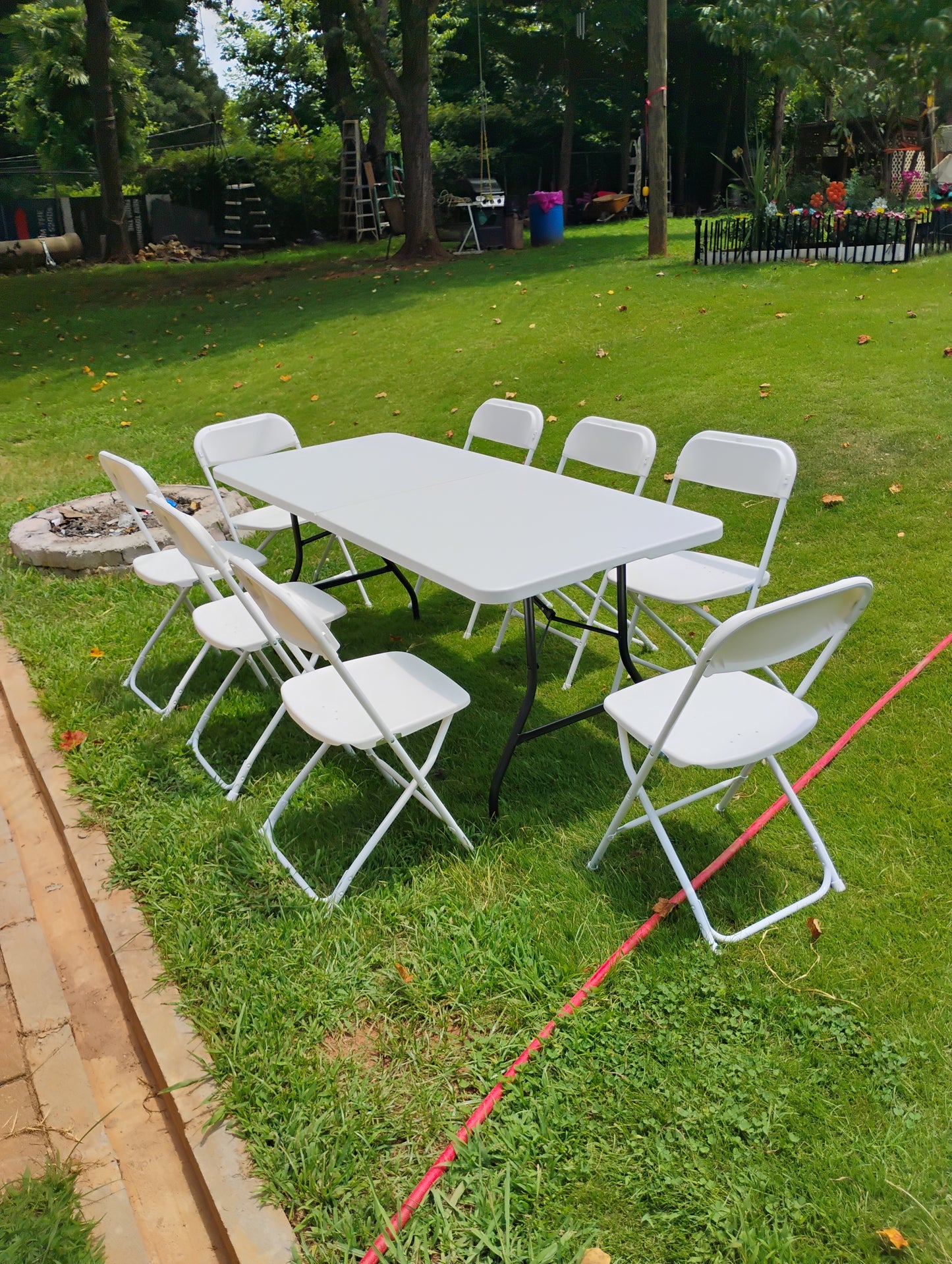✅ 6ft Rectangle Table Rental – Charlotte NC